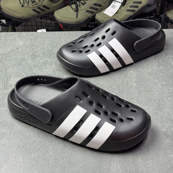 47р.30 см ОРИГІНАЛ 100% Тапочки шльопанці чорні адідас Adidas