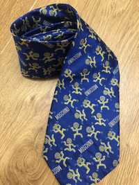 шелковый галстук moschino