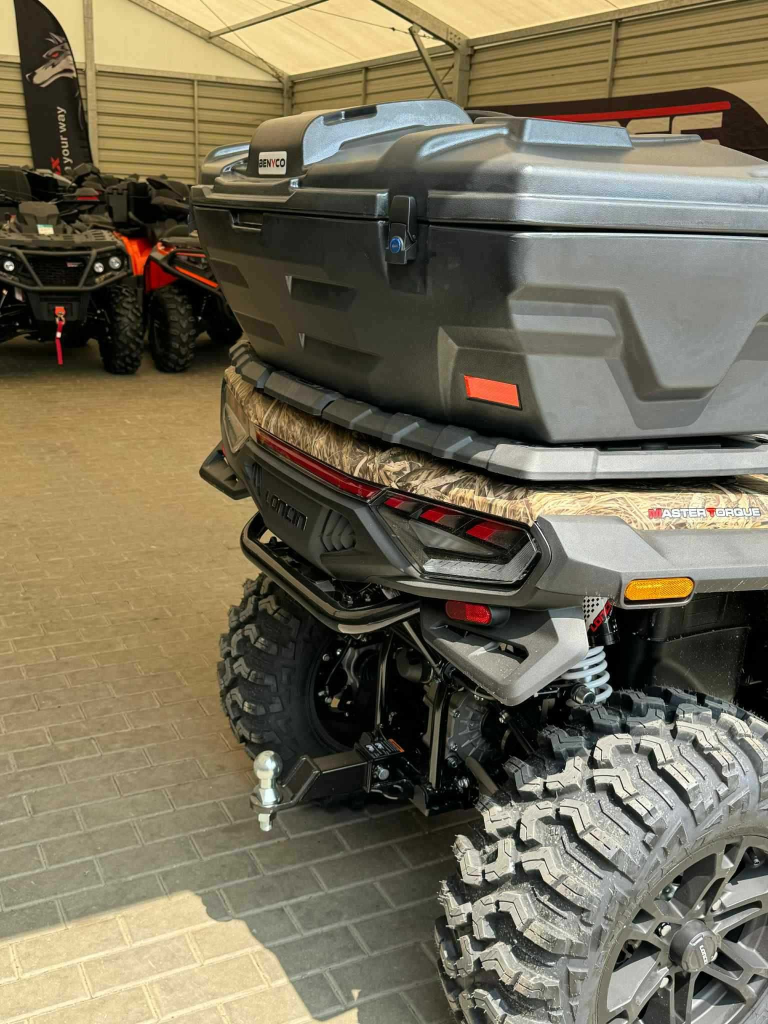 Kufer tył Loncin Xwolf 550 / 700 / 1000 Szybki Montaż Duży 120LWysyłka