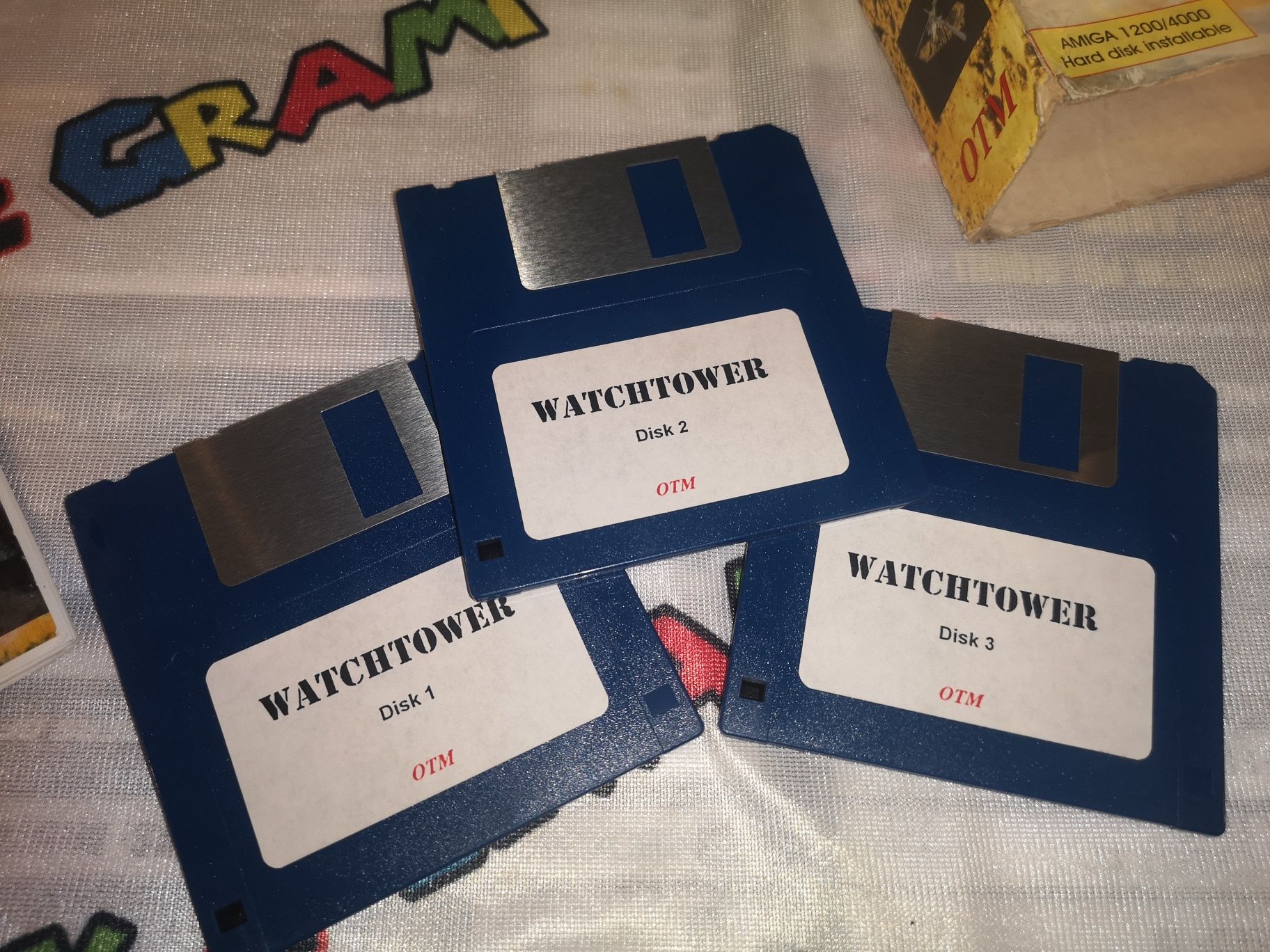 WatchTower AMIGA gra BIG BOX Retro  (Biały Kruk) sklep