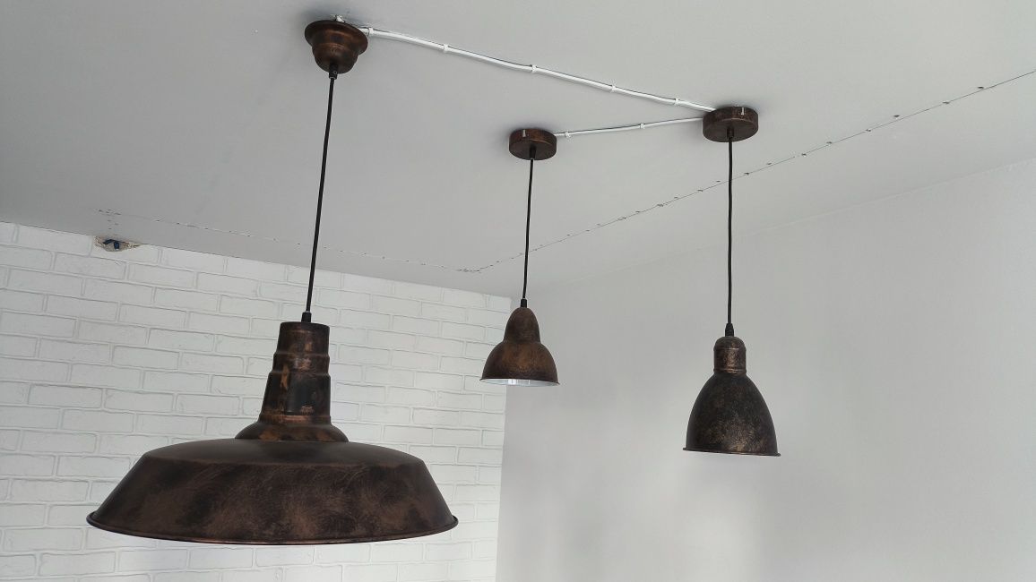 Komplet lamp wiszących (4 szt)