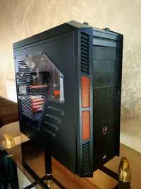 компьютер ryzen 1600x, gtx 1080 ti 11gb,  ram 32gb, ssd 512gb, hdd 2tb