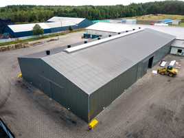 Hala Blaszana 24x54x6m Magazynowa Magazyn Stalowa 1296m2