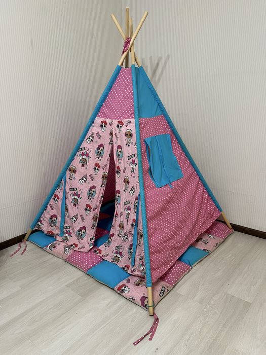Дитяча палатка/хатка Вігвам Lol (комплект)