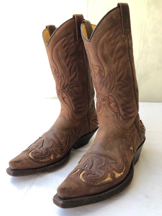 Кожаные ковбойские сапоги Sendra (Испания),женский размер