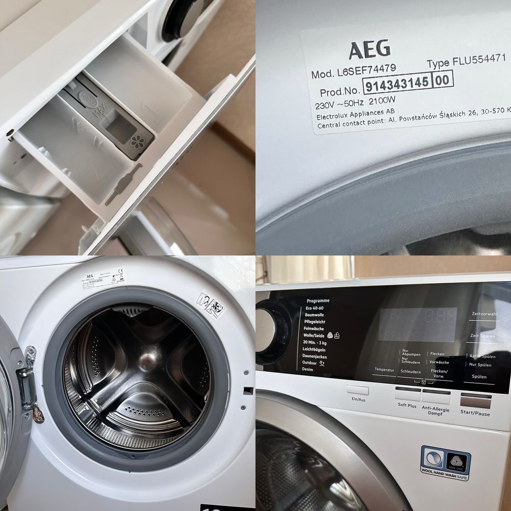 Вузька пральна машина AEG , Gorenje