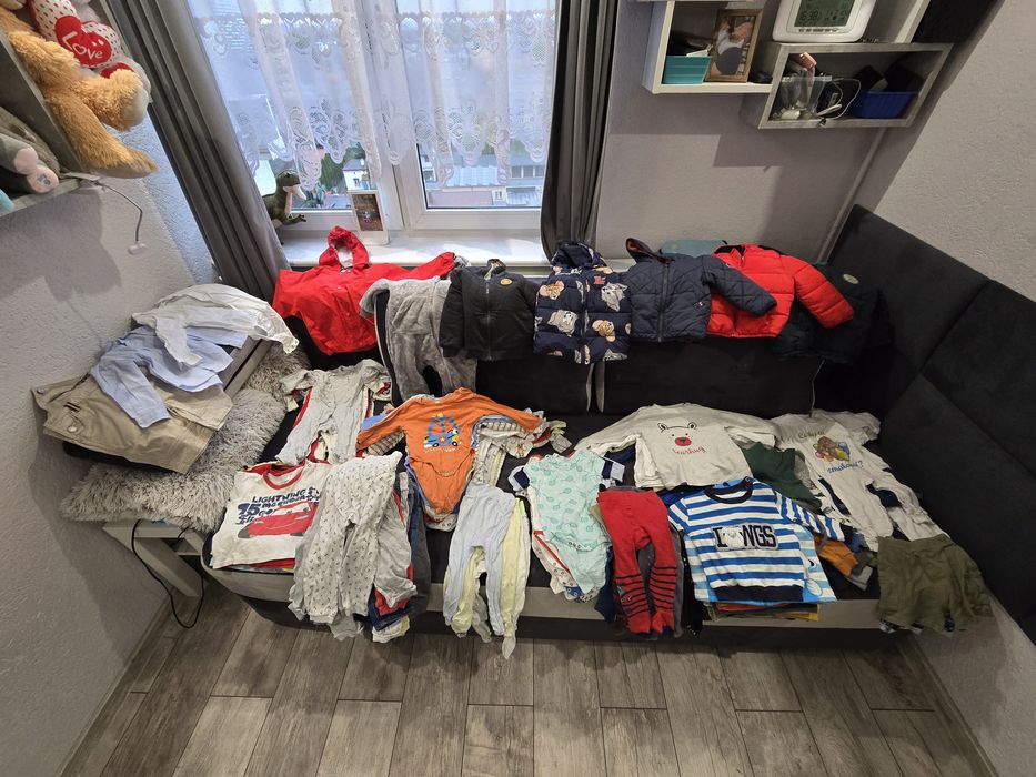 Mega paczka ubranek 74