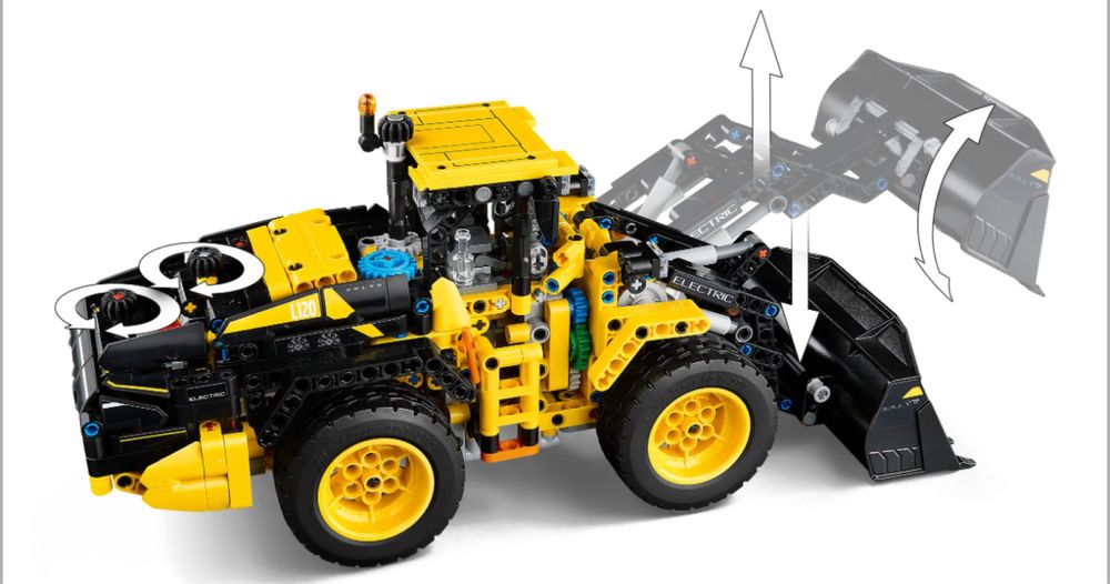 Конструктор LEGO Technic Volvo L120 Electric 973 елементи (42209)