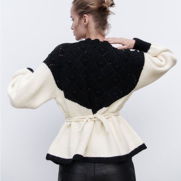 В'язаний кардиган ZARA