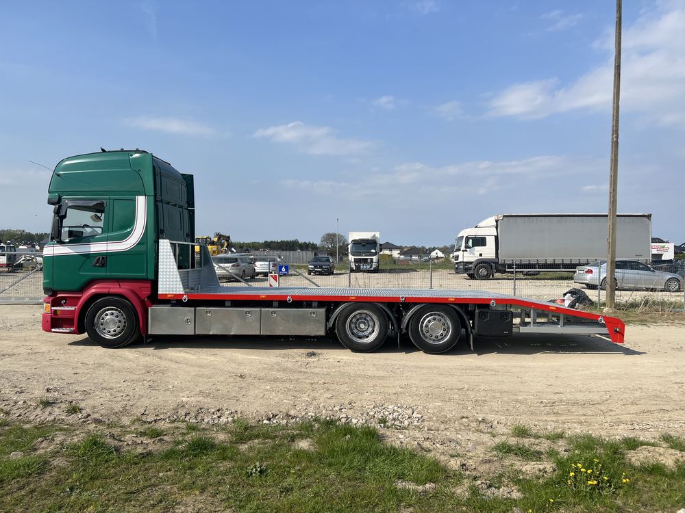 Scania r490 Nowy najazd 2015r pomoc drogowa laweta platforma