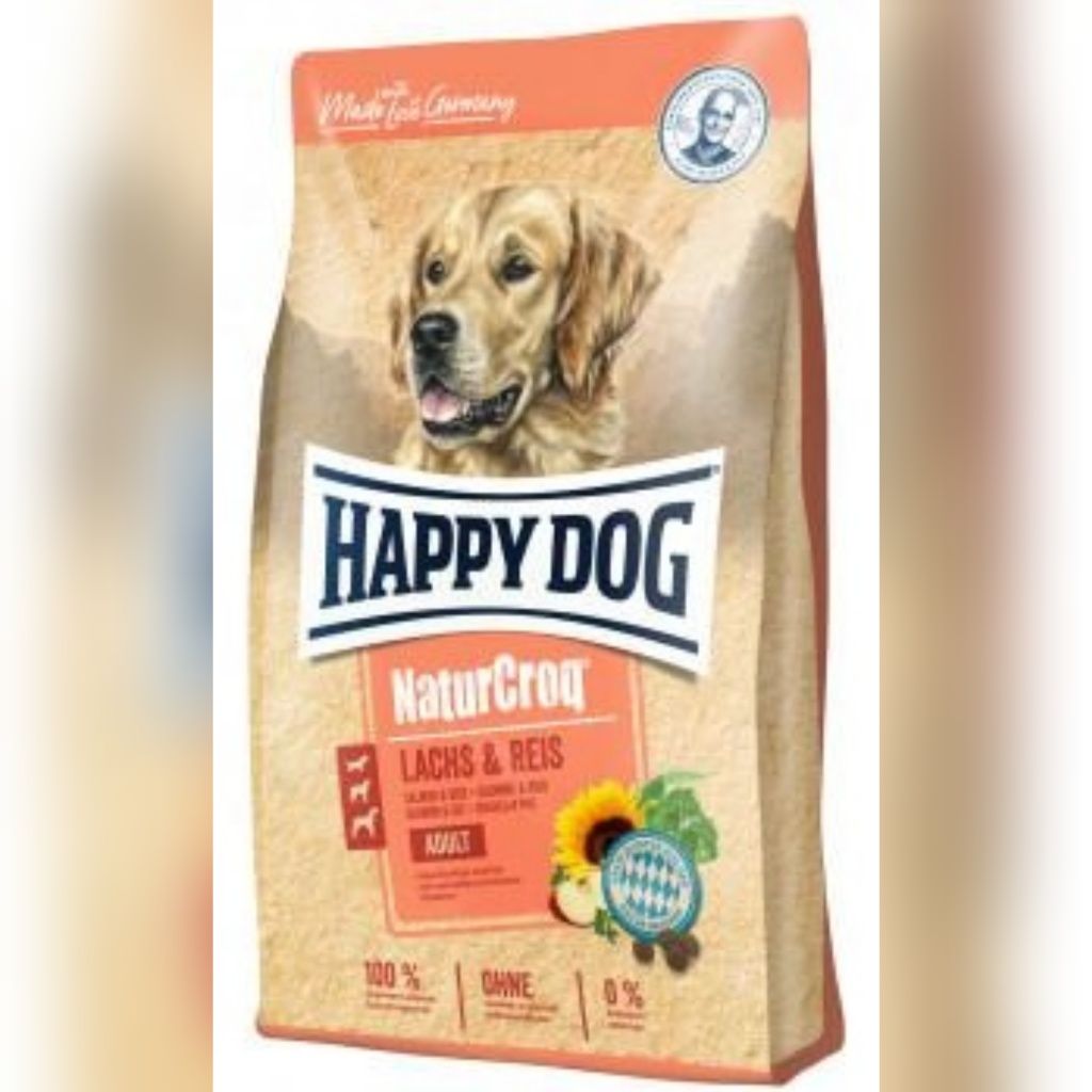 Сухой корм для собак Happy Dog Naturcroq Lachs & Reis 11 кг