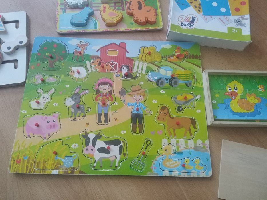 Puzzle drewniane