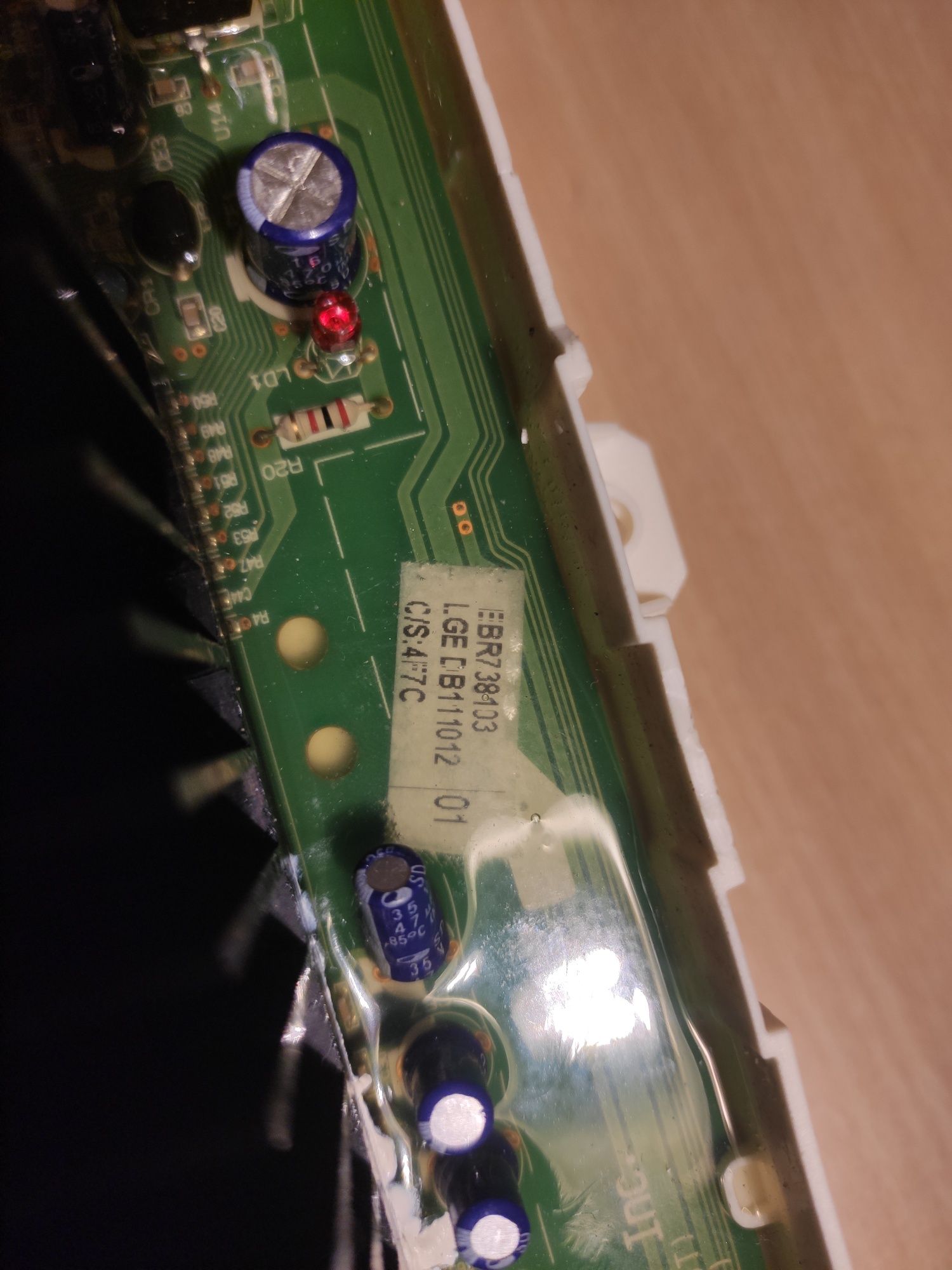 Moduł sterujący pralki LG