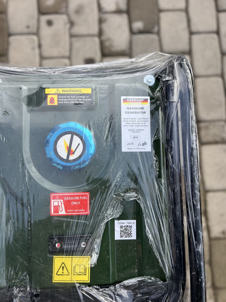 Agregat Energostar tgm 0310 6,7kW 230V 400V