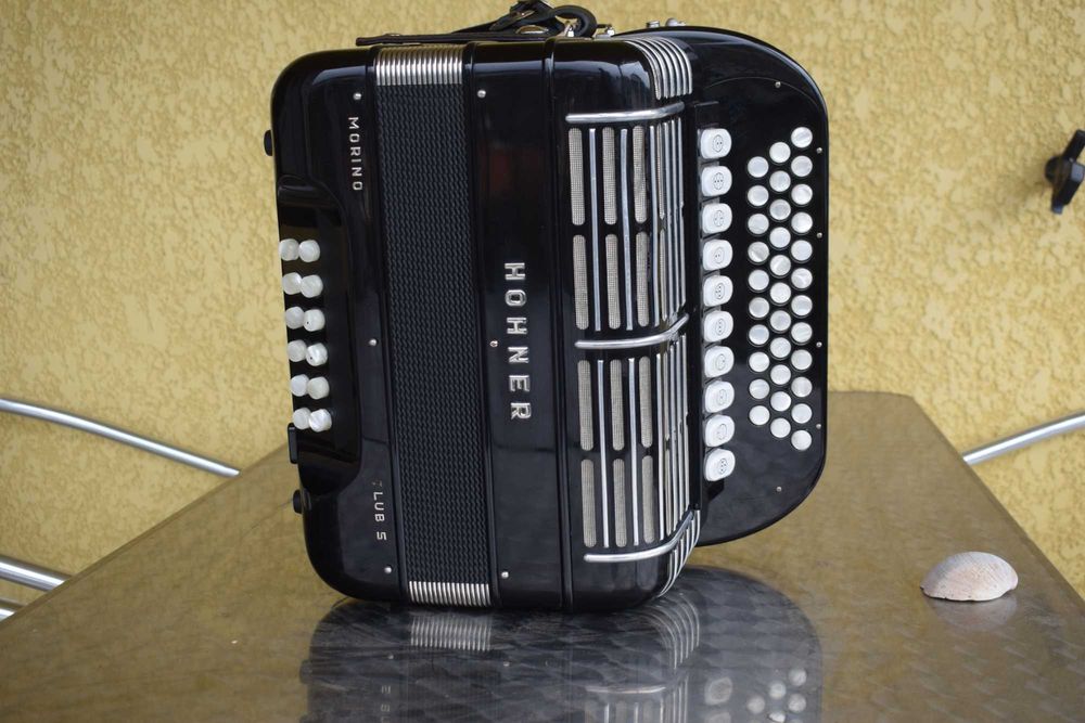 Concertina Hohner Morino Club 5 Voz. Sol Do Fa