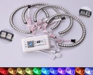 Ангельські глазки LED RGB BMW E39 E36 E38 E46 Bluetooth Angel Eyes