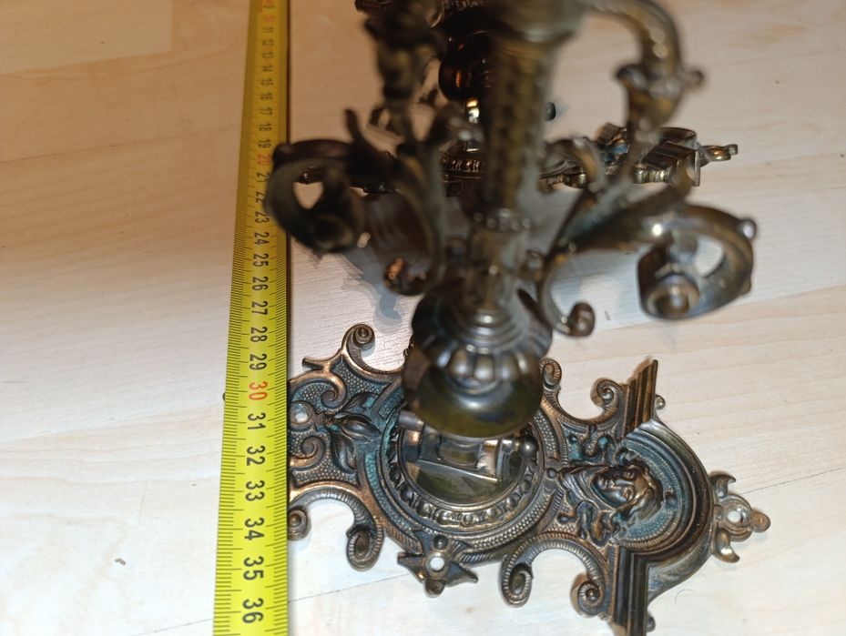 Бронзовый канделябр