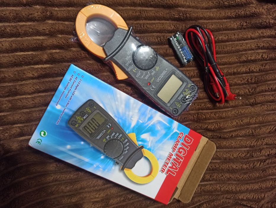 Струмовимірювальні кліщі DT L 3266 тестер