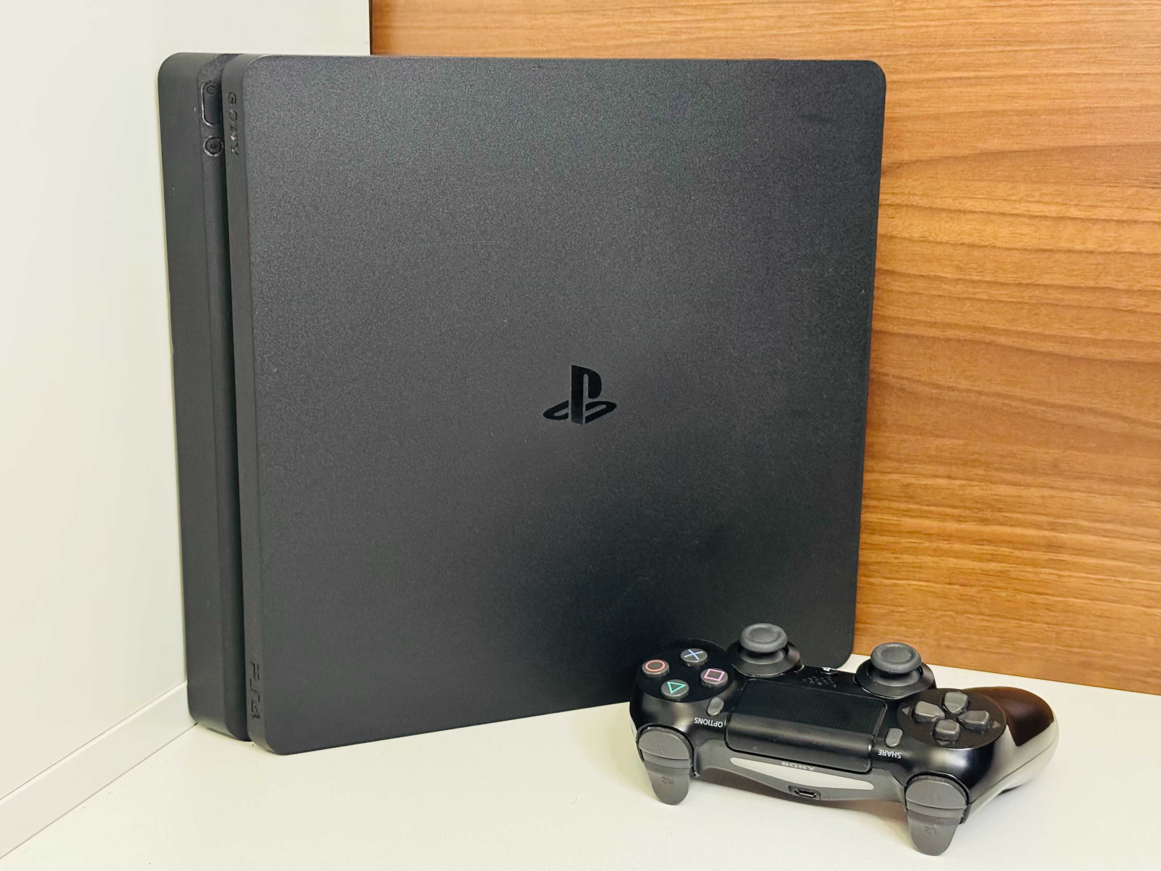 Konsola PlayStation 4 Slim PS4 Slim 1TB z Padem Super Stan