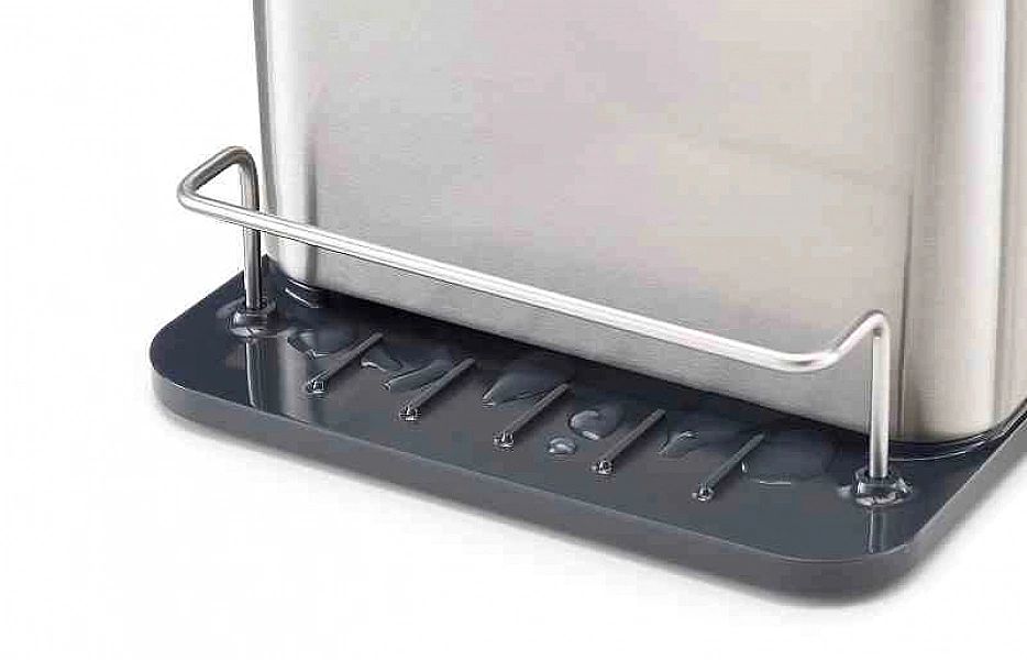 Organizer na akces. do zmywania L Surface, stal / Joseph Joseph