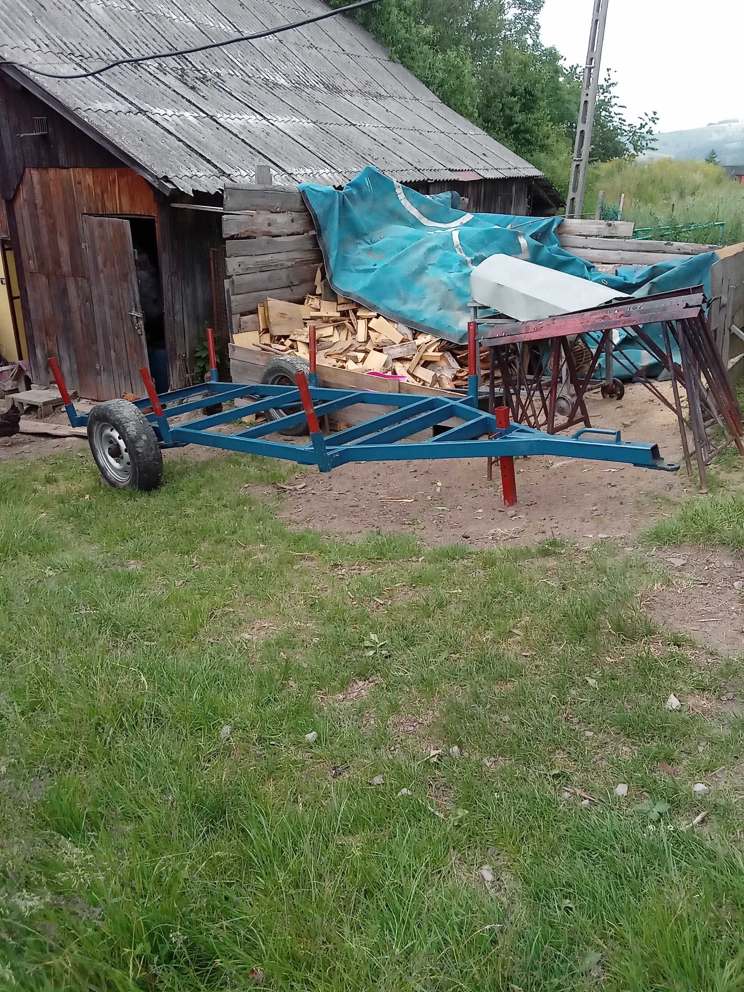 Przyczepa jednoosiowa, do 3 ton załadunku