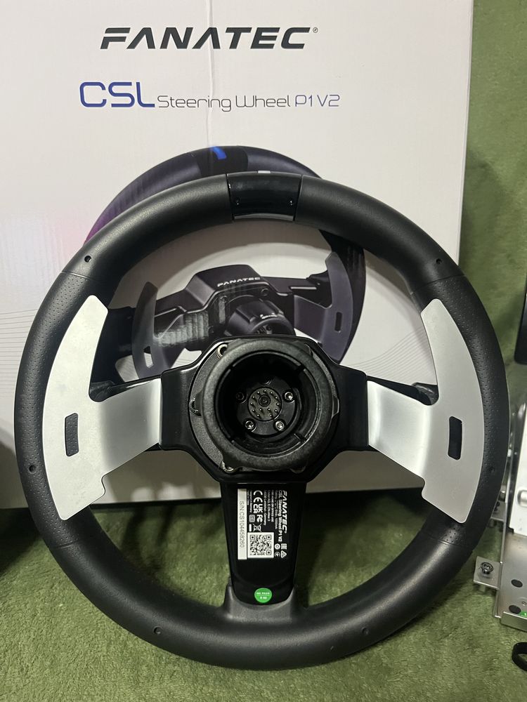 Ігрове кермо Fanatec CSL Elite PS4 6Nm + Fanatec P1V2 + CSL Pedal