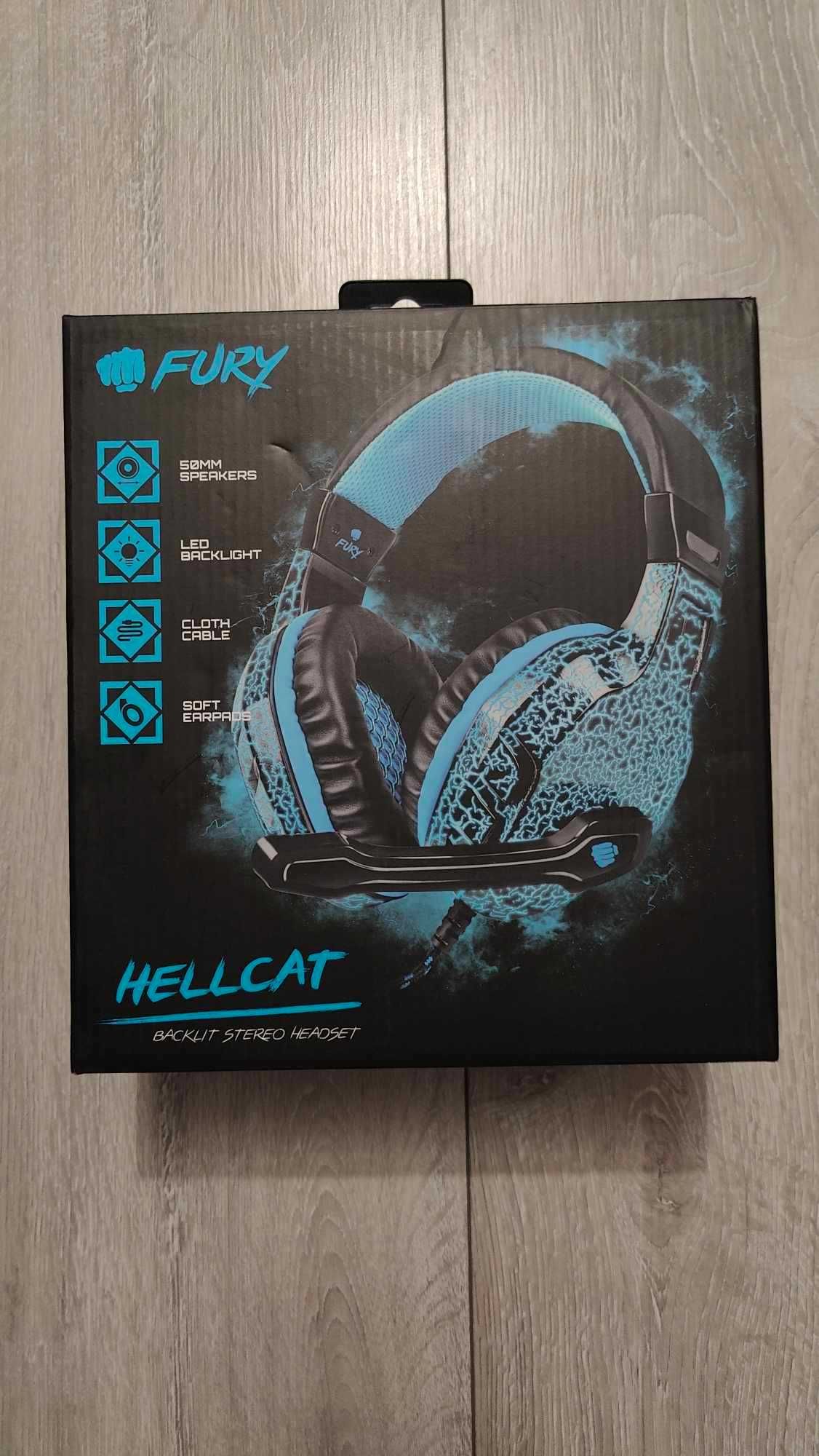 Słuchawki FURY Hellcat.