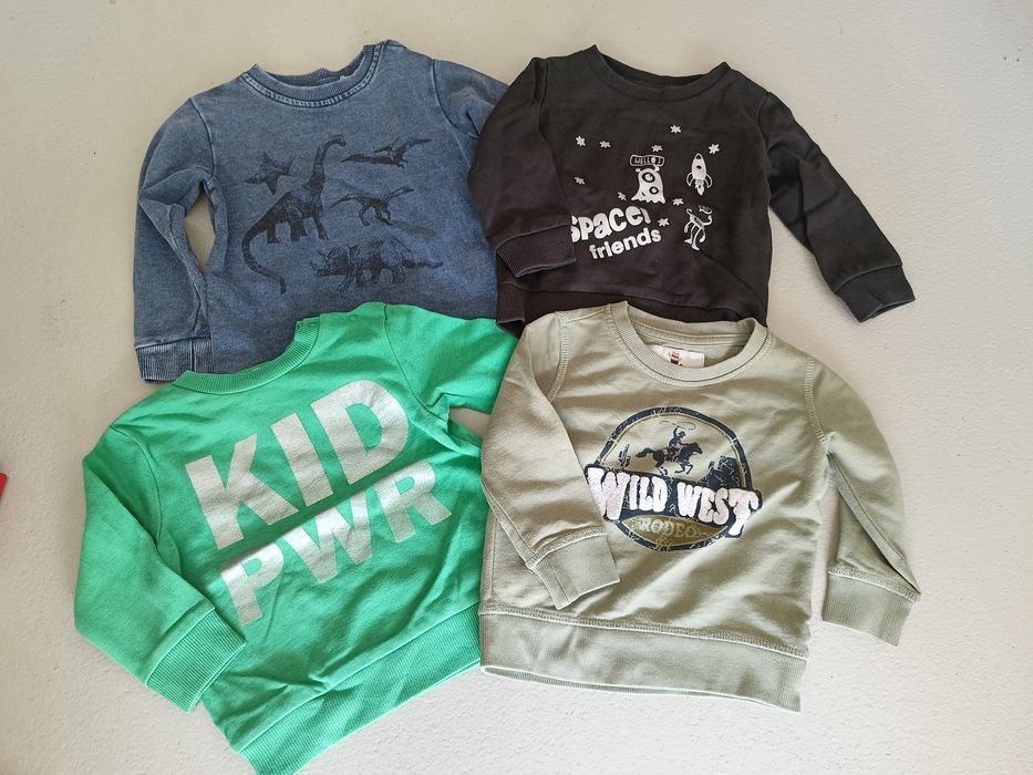 Paka ubranek dla chłopca długi rękaw   jesień zima