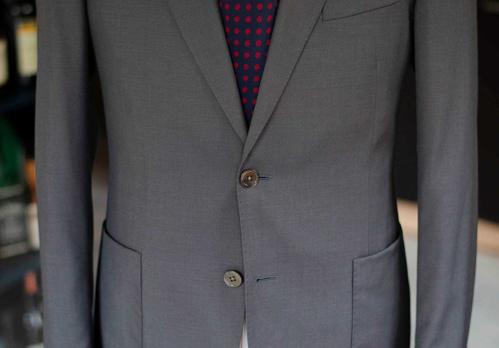 Lekka marynarka r46-48, Aart Rotterdam 100% wool Marlane made in Italy