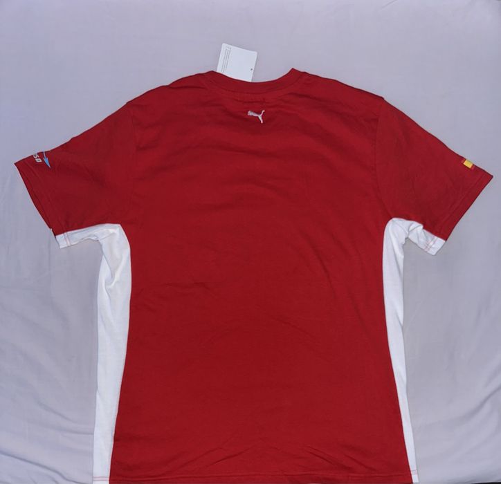 T-shirt ferrari autografada