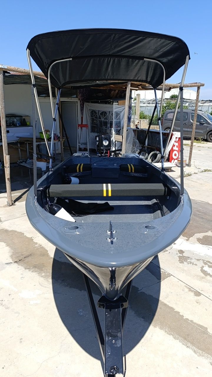 Barco de recreio kit completo pronto a andar