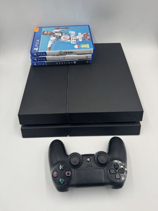 Ps4 Fat 500Gb + 3Gry + Gwarancja