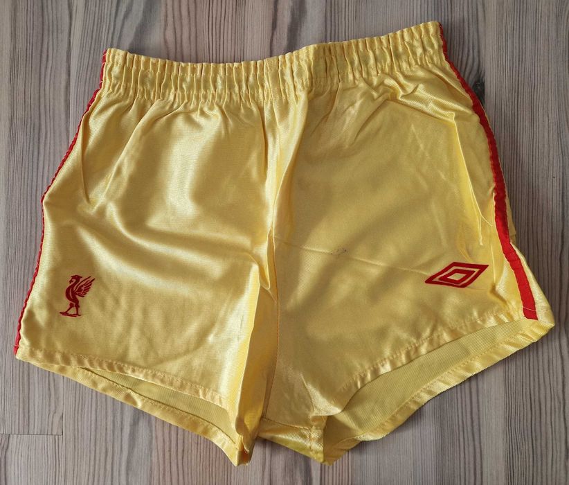 1981/82 Liverpool LFC zestaw wyjazdowy, koszulka, spodenki VINTAGE