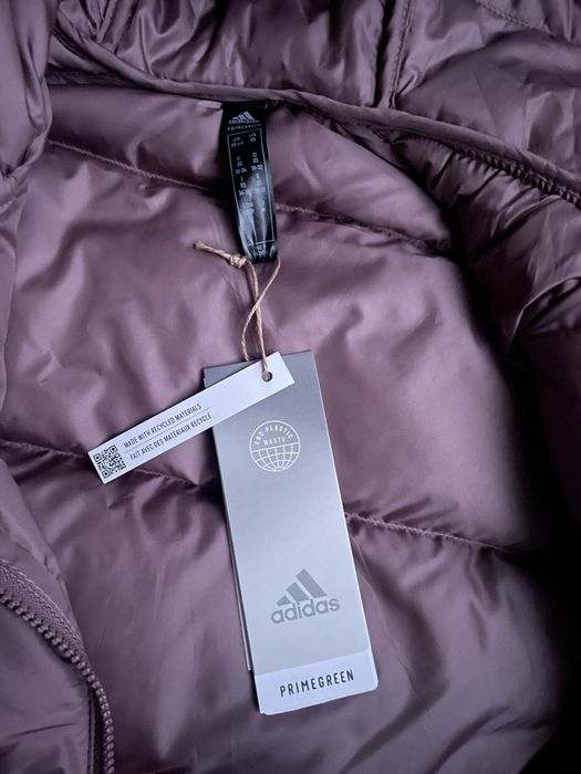 Пуховик адідас. Куртка жіноча Adidas