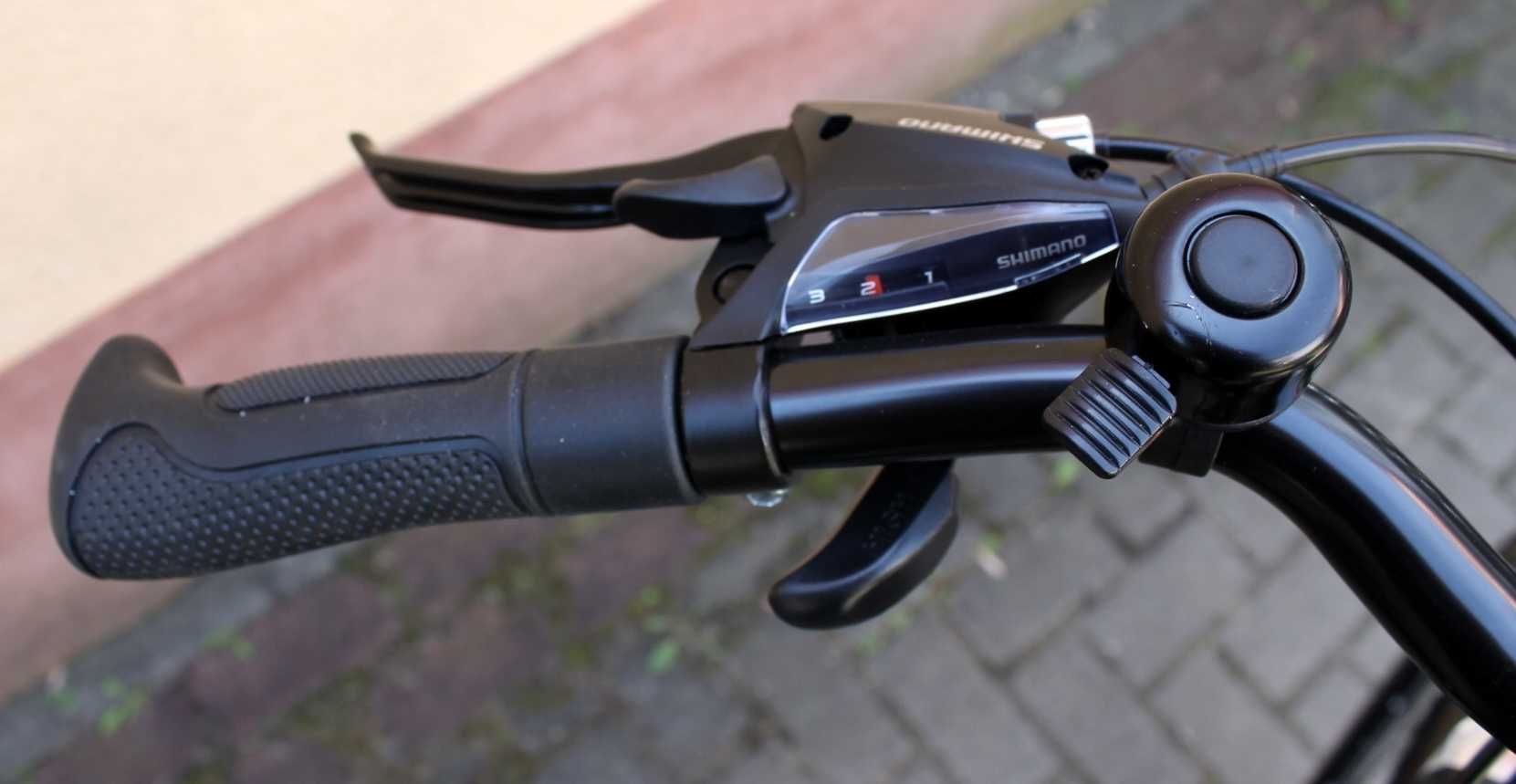 Rower ROMET GAZELA 28" 2 czarno-różowy