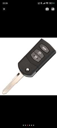 Ключ брелок Mazda 2 3 5 6 SKE126-1 Visteon 41528 Mitsubishi Chip 4D63
