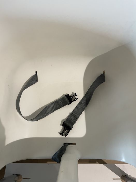 Ikea antilop z podnóżkiem i poduszką