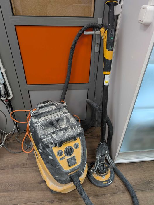 MIRKA - Szlifierka ŻYRAFA LEROS 950 + Odkurzacz MIRKA DE 1230 M AFC