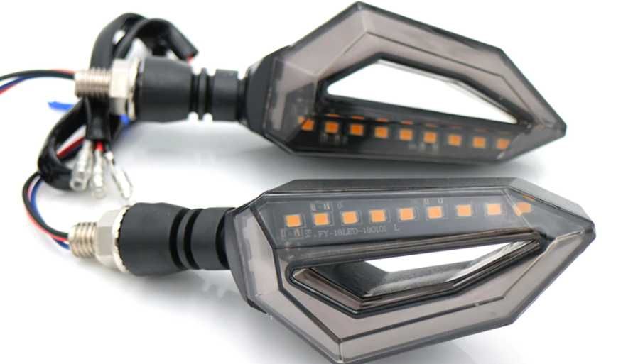 Kierunkowskazy Motocyklowe LED + Światło pozycyjne lub STOP