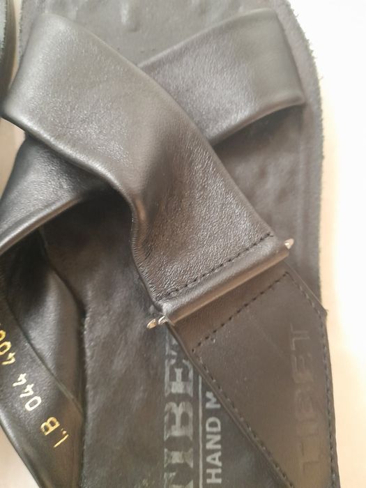 Шльопанці чоловічі шкіряні Tibet (р.40), жилет