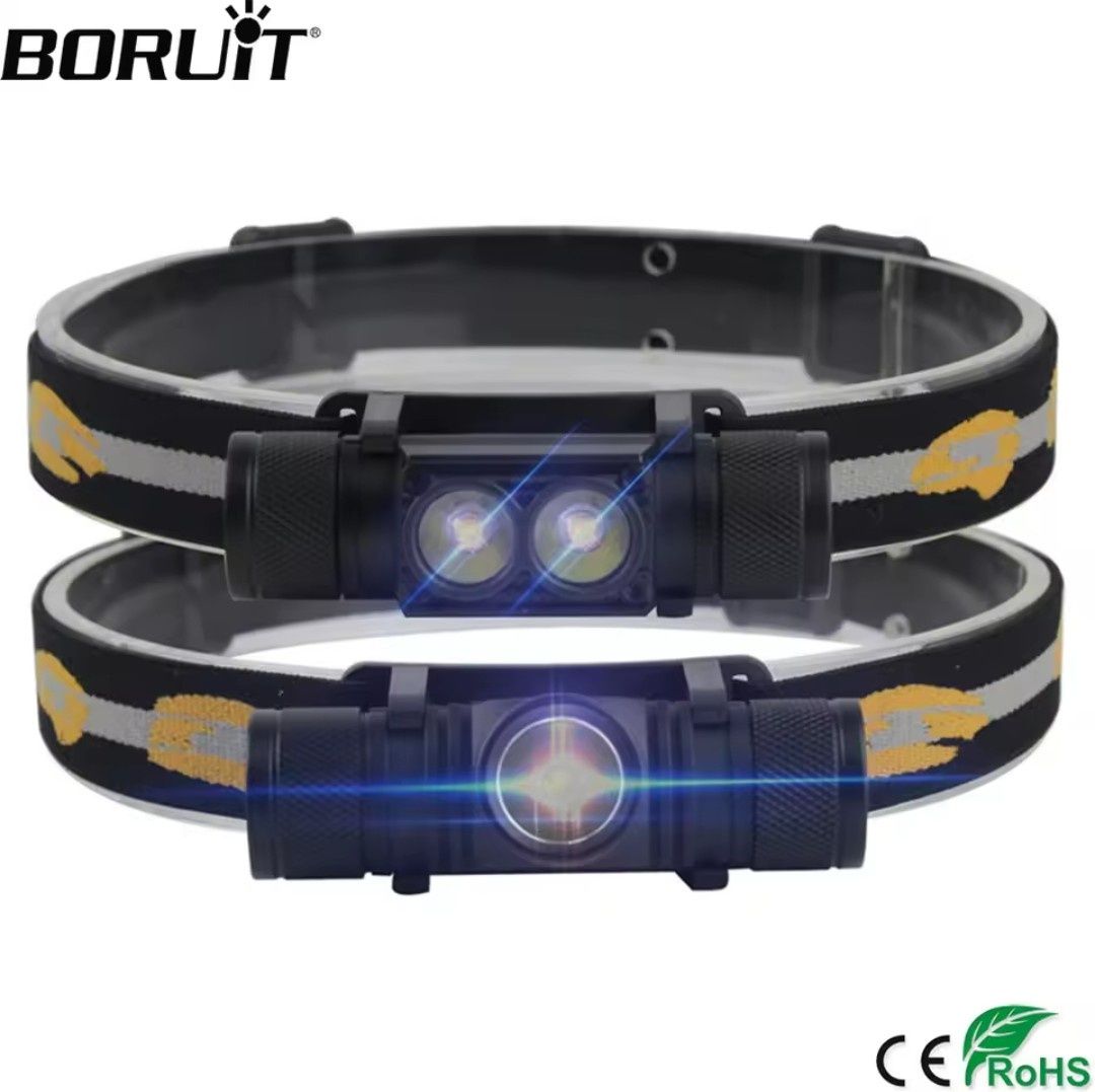 Фонарь налобный Boruit D10 D20 D25 H02B type-c Новый! Оригинал! Ліхтар