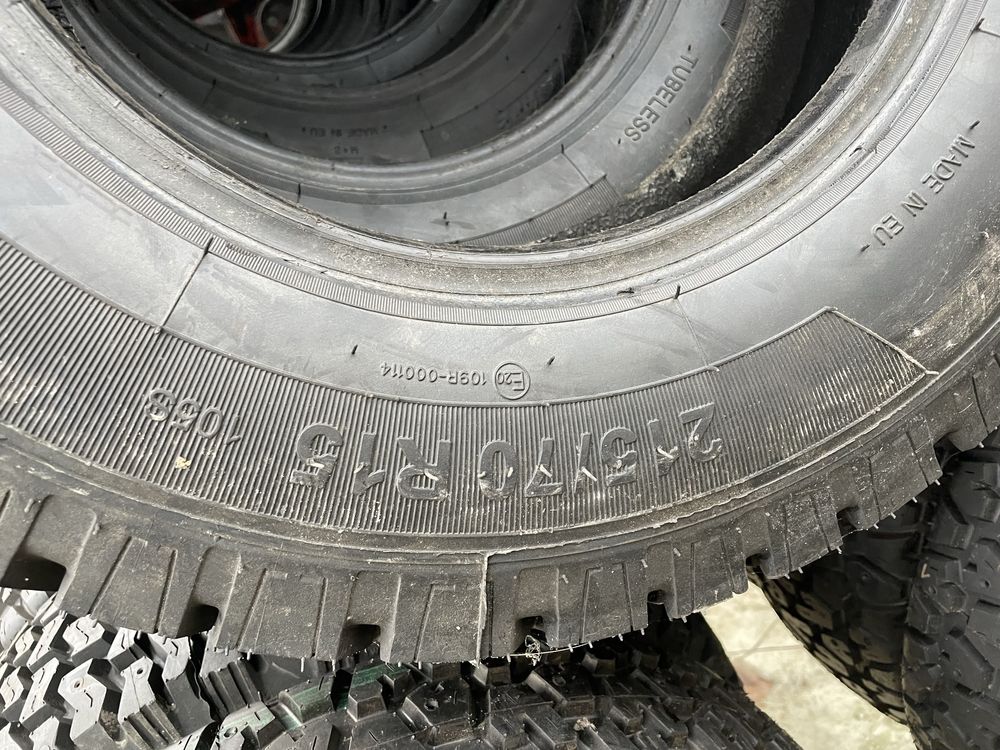 Шини Egipe 215/70r15 нові(наварка)