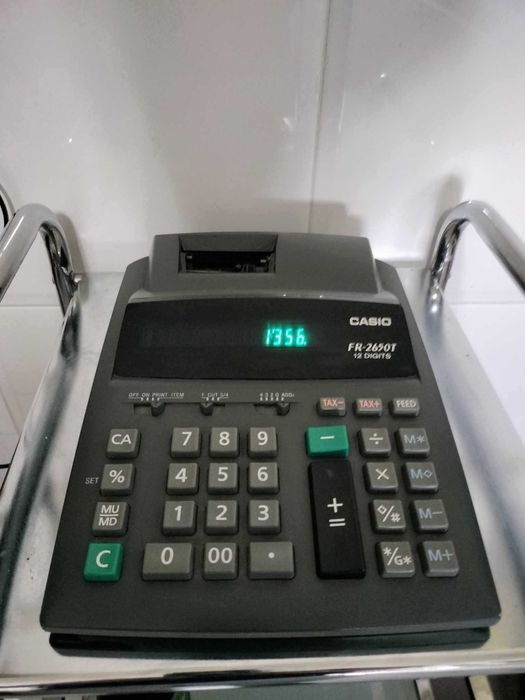 Maquina de calcular CASIO fr.2650t