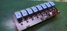 Moduł przekaznikowy 8 kanałów I2C, adresowalny, arduino, raspberry esp