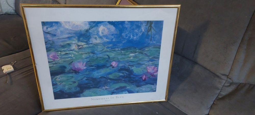 Reprodukcja Claude Monet lilie wodne wymiary 40 x 50x1,5 cm