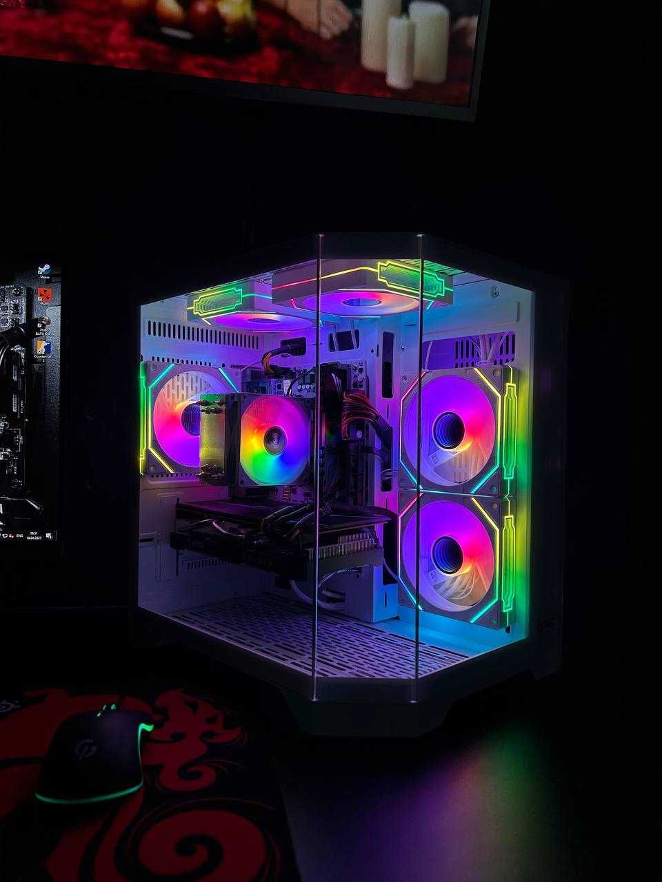 Игровой Компьютер/ ПК Ryzen 5 3600/ DDR4 32Gb/ M2+HDD / RX 5700XT 8GB