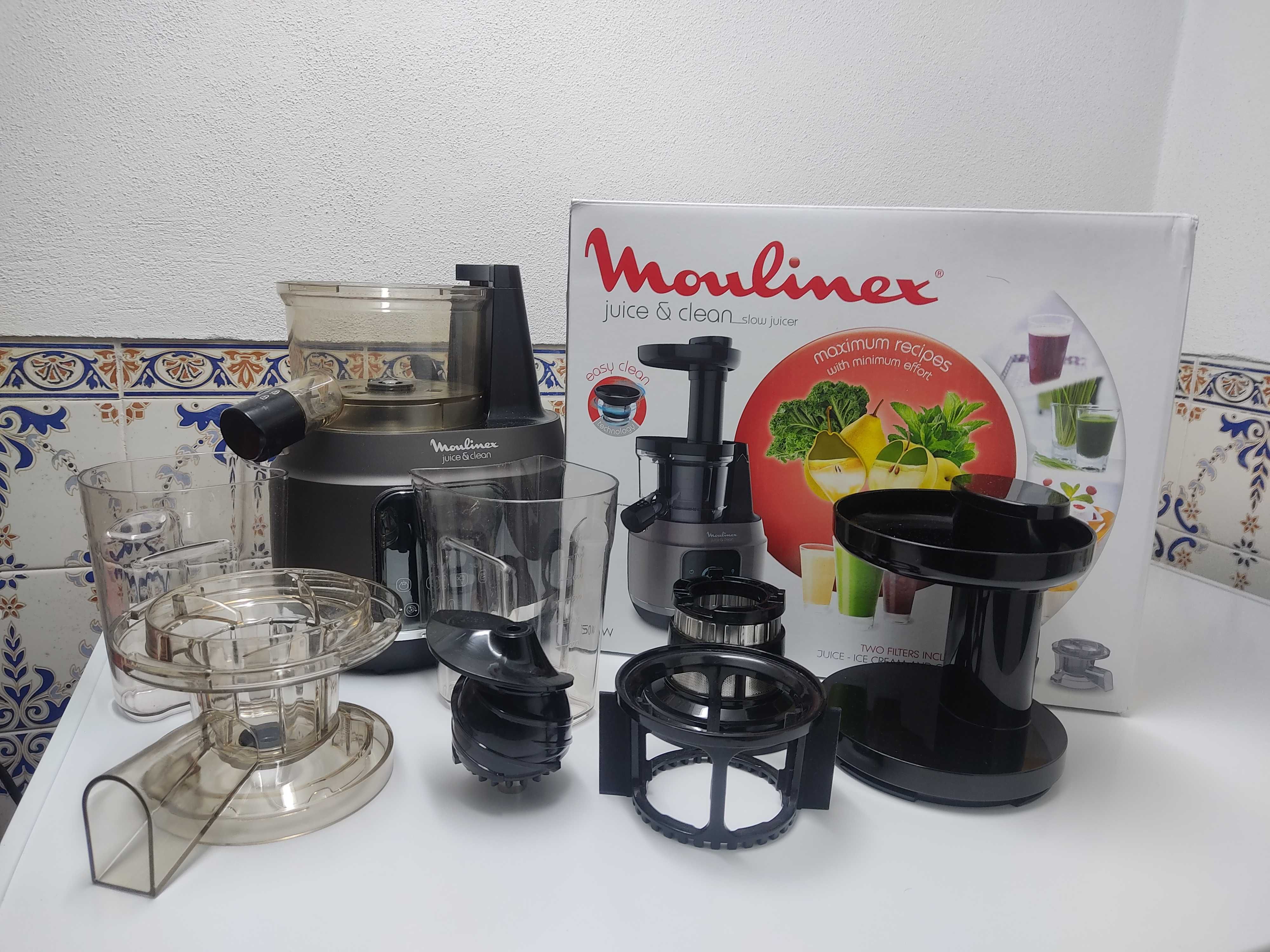 Máquina de sumos Moulinex Centrifugadora Juice & Clean NOVA