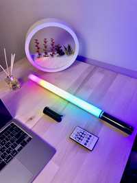 LED лампа luminary. RGB 10w акумуляторна