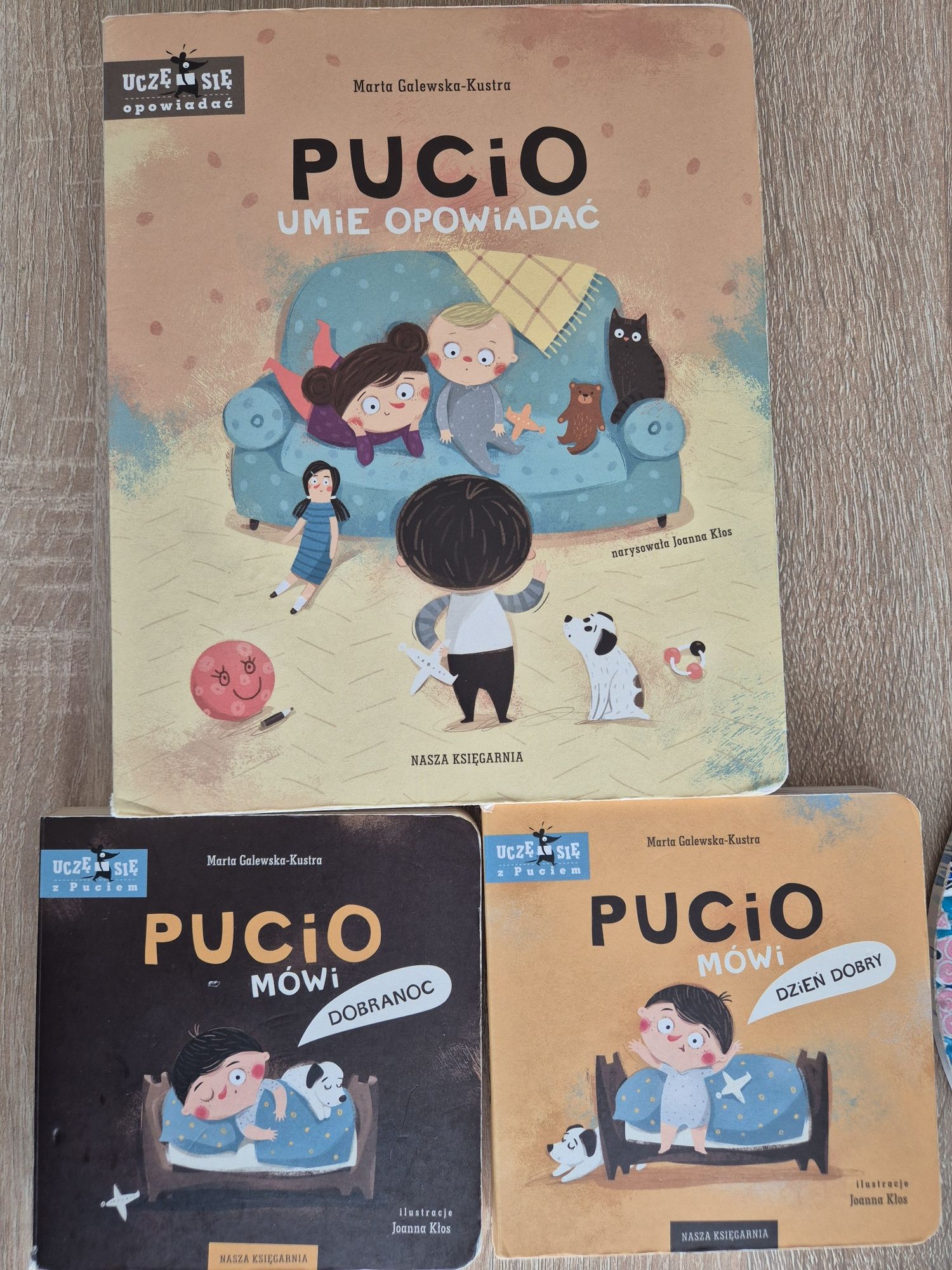 Książki Pucio -Sprzedam zestaw