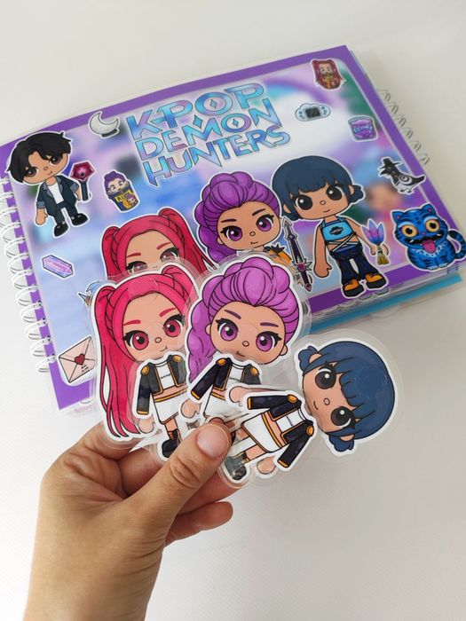 Dwa albumy kpop demon hunters